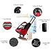 PETTOM Roll Around 4-in-1 Pet Carrier Travel Backpack Trolley for Dogs and Cats Easy Walk Travel Tote Airline Approved Redthumb 4