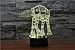 Star Wars AT-AT Night Light 3D LED illusion 7 Color Touch Button Desk Lamp Room Decor Light