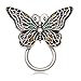 CHUANGYUN Antique Silver Colorful Wings Butterfly Strong Magnetic Classic Brooch Animal Brooch Jewelry Eyeglass Holder