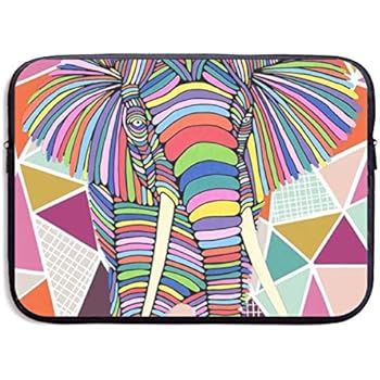 Waterproof Laptop Sleeve 13 Inch, Elephant Print Business Briefcase Protective Bag, Computer Case Cover for Ultrabook, MacBook Pro, MacBook Air, Asus, Samsung, Sony, Notebook