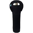 Ofeily Wine Carrier, Durable Neoprene Single Bottle Wine Tote Bag/Beer/Cans/champagne/Water or Drink Bottle Bag(1-Bottle, Black)