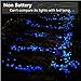 150pcs Glow in The Dark Garden Pebbles,Glow Stones Rocks for Walkways Outdoor Decor Aquarium Fish Tank Garden Decorative Stones for Path Lawn Yard Walkway (Blue)