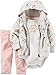 Carter's Baby Girls 3 Pc Sets 127g223, Floral, 12M