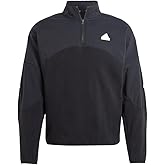 adidas mens Future Icon 3-stripes Quarter-zip