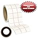 Angel Crafts Transfer Paper Tape: Craft Transfer Tape for Vinyl Application with Red Grid Lines - Self Adhesive Transfer Paper Roll Compatible with Cricut, Silhouette Cameo - 3 Inch by 25 Feet, White
