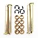 Red Hound Auto Door Hinge Pins Pin Bushing Two (Both) Door Kit Compatible with Ford F150 F250 F350 Bronco New