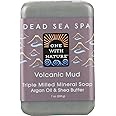 One With Nature Volcanic Mud Bar Soap, 7 Ounces (Pack Of 3)