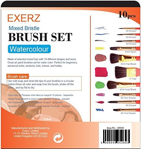 Exerz Artist Paint Brush Set - Image 3