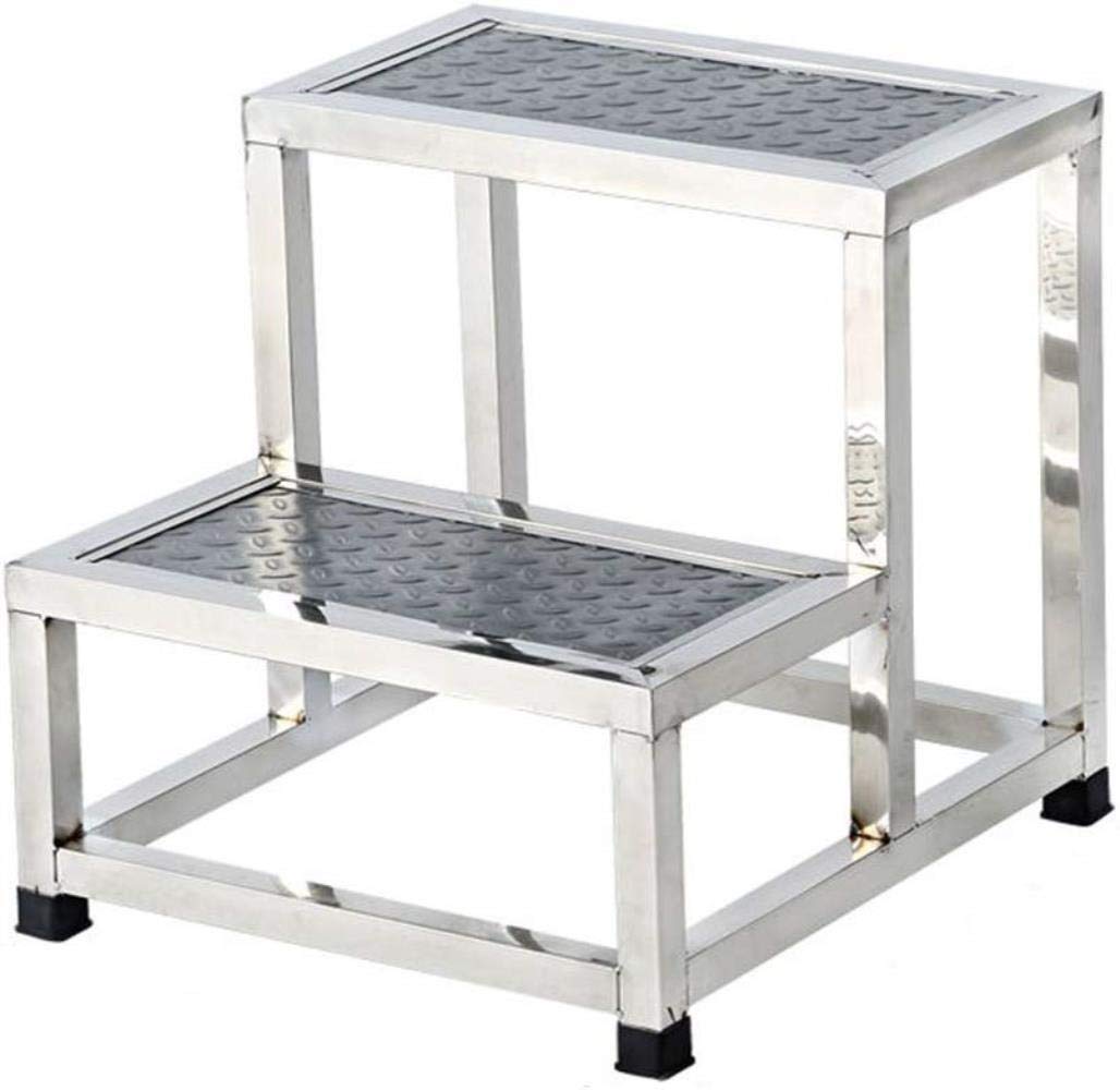 ALIAOFORZ Indoor Climbing Stool, Stainless Steel