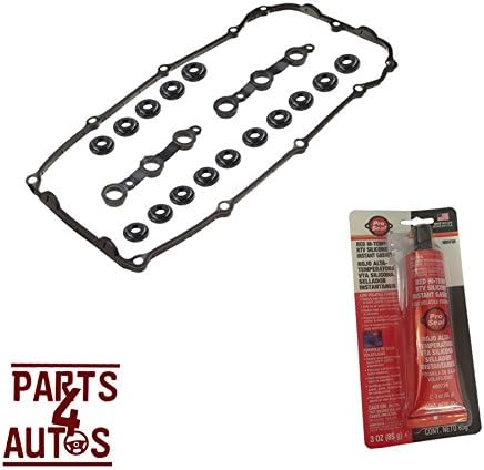 VALVE COVER GASKET SET WITH SEALER GROMMETS BOLT SEALS FOR BMW E46,E39