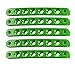 Danti 4 Door Front Door & Back Door Aluminum Grab Handle Cover for Jeep Wrangler JK & Unlimited 2007 - 2016 5pcs/set(Green)