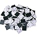 AUSTOR 100 Pack Zip Tie Mount White Adhesive Zip Tie Mounting Base (1.1