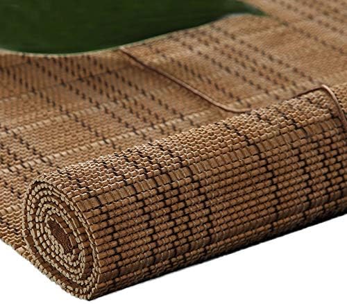 すだれ ロールスクリーン 和風竹のカーテン ホームカットオフ 光フィルタリングガゼボロールアップカーテン フラットヴァランス 寝室茶室裏庭用 Size 品質検査済 39 4 63in 100 160cm