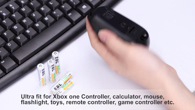 6 EBL+Rechargeable+Batteries+16+Counts+Capacity