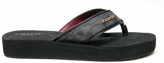 coach judy flip flops