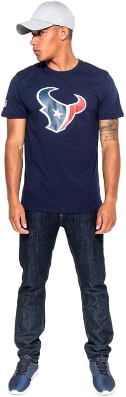 Houston Texans NFL Team Logo Bleu T-Shirt