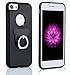 Goat Case For Iphone7 PLUS 5.5 Inch Magic Selfie Nano Sticky Cell Phone Goat Case With Kickstand Backing Plates-Black