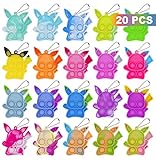 20PCS Pop Fidget Toys Its Party Favors for Kids 4-8