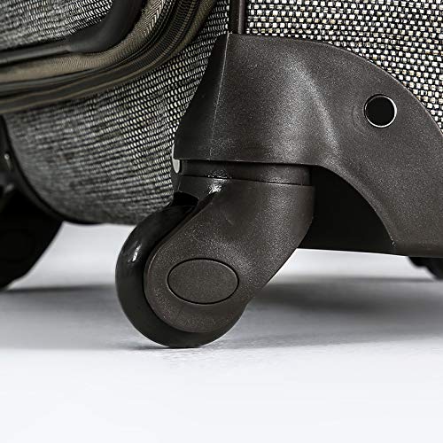 Nicole Miller 2 Piece Softside Luggage Collection Expandable