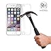 GuardEZ 2 Pack iPhone 6S Plus, 6 Plus Screen Protector , iPhone 6S Plus, 6 Plus Tempered Glass Screen Cover 9H Hardness for Apple iPhone 6S Plus, 6 Plus
