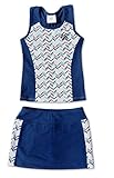 Girls Tennis Dress Set Size S - With Sleeveless Racerback Top and Tennis Skirt with Undershorts (age 5-6)