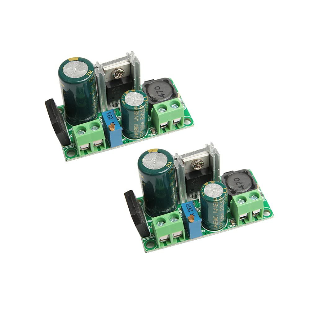 Photo 1 of ***SEE NOTES*** Acxico 2 pcs 3.3V 5V 6V 9V 12V 24V Mini AC DC to DC Buck Step Down Adjustable Volt Converter