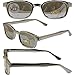The Original KD's Biker Shades By PCSUN Chrome Frames Silver Mirror Lenses
