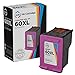 LD Remanufactured Replacement Ink Cartridge for Hewlett Packard CC644WN (HP 60XL) High-Yield Tri-Color