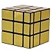 YKL WORLD Golden Mirror Cube 3x3x3 Speed Magic Puzzles, ABS Ultra-smooth Master Speed Twist Cube,Brain Teaser Toys & Christmas Birthday Gifts