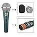 Phenyx Pro Wired Vocal Dynamic Handheld Microphone, With XLR Cable, Ideal for Vocal, Studio, Instrument, Recording, Karaoke, Performance, Events (Sigma 8A)