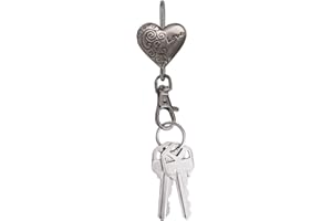 FINDERS KEY PURSE - Women’s Key Chain, Key Holder, Keychain Accessories, Key Ring, Cute Keychain, Keychain, Accessories, Keychains for Women, Car Keys Keychain, Key Hook, Lobster Clasp - Love Heart