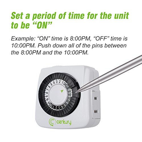 4 Century+Indoor+24+Hour+Mechanical+Outlet