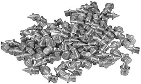 SpeedSpikes (Package of 50) 1/4Inch Pyramid Track Shoe Spikes