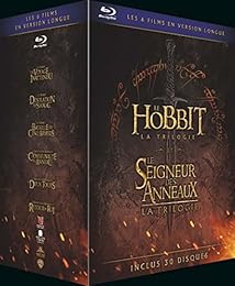 Le Hobbit Et Le Seigneur Des Anneaux, Les Trilogies - Version Longue - Blu-Ray