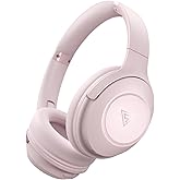 DOQAUS Bluetooth Headphones Over The Ear Wireless, 70H Playtime, 3 EQ Modes, HiFi Stereo with Deep Bass, Memory Foam Comfort for Travel, Gym, Workout, Phone, PC Stocking Stuffers