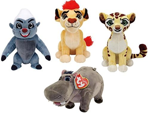 Ty Lion Guard Beanie Babies Plush - 4 