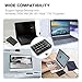 Wireless Numeric Keypad, Vive Comb External Number Pad Portable Numpad with 2.4G Mini USB Receiver for Laptop, Desktop, PC, Notebook-Black