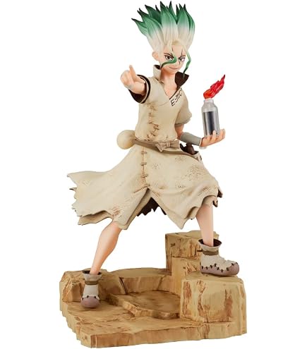 Amazon.com: Banpresto Dr.Stone Figure of Stone World molding