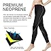Women Neoprene Sauna Slimming Pants Hot Thermo Sweat Body Shaper Capri for Leggings