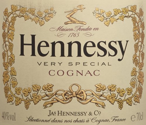 Hennessy , Brandy, V.S., Cognac, 40%vol. 0,7 Liter – Bild 4