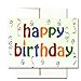 Happy Birthday Cards Assortment - Box of 30 Blank Note Cards - 6 Colorful Designs - and 32 Envelopes