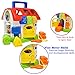 Musical Shape Educational Sorting Toy for Toddlers and Baby, First Blocks Cube Learning Sorter Shapes Activity House Box