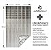 ANMEILU Emergency Mylar Thermal Blankets -Space Blanket Survival kit Camping Blanket (4-Pack). Perfect for Outdoors, Hiking, Survival, Bug Out Bag ，Marathons or First Aidthumb 1
