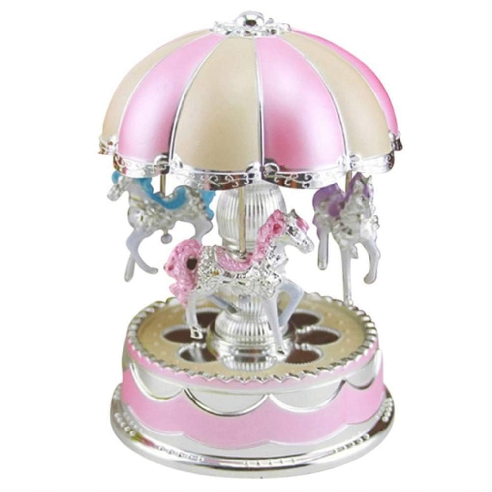 Caja de Musica Carrusel Musical Merry-go-Round Carousel Music Box Toy