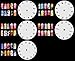 GotHobby 20 Airbrush Nail Stencil Sheets Design Art Paint Pages 1-20