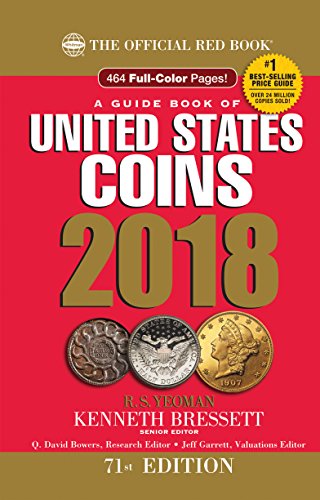 [B.e.s.t] A Guide Book of United States Coins 2018: The Official Red Book, Hardcover Spiral R.A.R