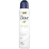 Dove Dry Spray Antiperspirant, Original Clean 3.80 oz (Pack of 5)