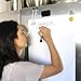 17x11 Inch Magnetic Dry Erase Board for Fridge - Refrigerator White Board - Dry Erase Magnetic White Board
