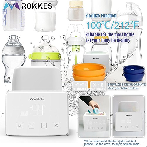 image for Baby Bottle Warmer & Sterilizer, Breastmilk - Food - Milk - Formula - 