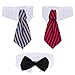 Shappy 3 Pieces Dog Cat Bow Tie Pet Costume Cat Wedding Bowtie Formal Dog Collar Adjustable Necktie Collar for Cat Small Puppy Grooming Accessories